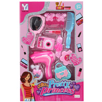 Zestaw kosmetyczny dla dzieci z akcesoriami do zabawy kreatywnej