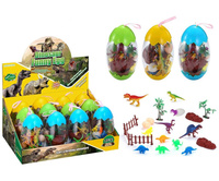 ZESTAW DINOZAURÓW W JAJKU