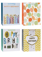 Torebki prezentowe TP-24035-HS-A5 wzór party 12 sztuk