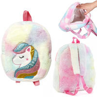 PLECAK DZIECIĘCY PLUSZOWY JEDNOROŻEC UNICORN DO PRZEDSZKOLA SZKOŁY
