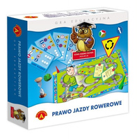 Gra Prawo jazdy rowerowe sowa mądra głowa 0351