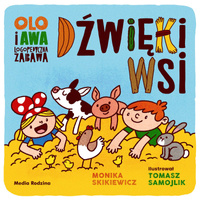 Dźwięki wsi. Logopedyczna zabawa. Olo i Awa