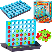 GRA LOGICZNA UKŁADANKA 4 W LINII RZĘDZIE RODZINNA PLANSZOWA ZRĘCZNOŚCIOWA