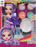 Rainbow High Shimmers with Slime Fashion Violet MGA