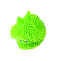 GUMOWY JEŻYK ŚWIECĄCY ZABAWKA ANTYSTRESOWA DLA DZIECI MIĘKKA SENSORYCZNA