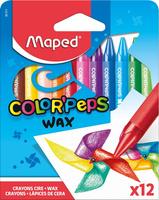 Kredki świecowe Colorpeps Maped 12 kolorów