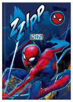 Notatnik z zegarkiem LCD Spiderman SPD7049