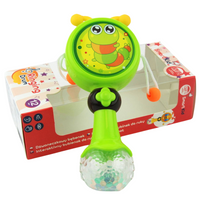 Grzechotka dla malucha edukacyjna zabawka sensoryczna dla niemowląt