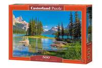 Puzzle 500 Maligne Lake, Canada CASTOR Castorland