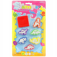 Pieczątki Dinozaury Zabawki Edukacyjne Kreatywne Zestaw Prezent Dla Dzieci