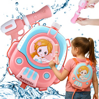 PISTOLET NA WODĘ Z PLECAKIEM ZABAWKA WODNA SIKAWKA DUŻY ZBIORNIK SZELKI