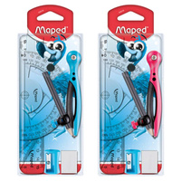 Cyrkiel plastikowy Essentials Maped zestaw 8 szt