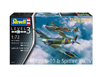 Samolot 1:72 Me BF-109G-10 & Spitfire Mk.V Revell