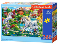 Puzzle 260 Unicorn Garden CASTOR Castorland