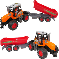 MEGA ZESTAW XXL TRAKTOR PRZYCZEPA RUCHOMA PODNOSI