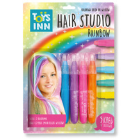 Kreda do włosów rainbow 5 sztuk ToysInn