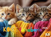 Kalendarz 2026 ścienny albumowy Kocie fanaberie KSA V2