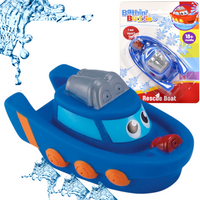 ŁÓDKA MOTORÓWKA TRYSKAJĄCA WODĄ ZABWKA WODNA 