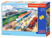 Puzzle 180 Train Station CASTOR Castorland