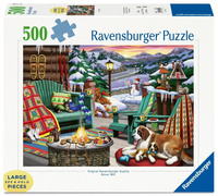 Puzzle 2D: Zimowy klimat 500el Ravensburger