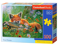 Puzzle 100 Foxy Dreams CASTOR Castorland