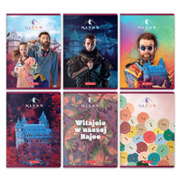 Paczka Zeszyt A5 Kleks pakiet 5 szt. kratka