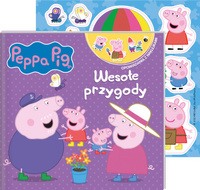 Wakacyjne przygody. Świnka Peppa. Opowiadania z naklejkami