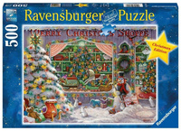 Puzzle 500 Sklep świąteczny Ravensburger