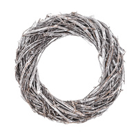 WIANEK Z GAŁĄZEK 20 CM, BIELONY