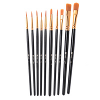 ZESTAW PĘDZLI, 10 SZT.