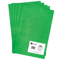 FILC POLIESTROWY A4, 5 SZT. GREEN