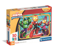 Puzzle 30 Super kolor Iron Man and His Awesome Friends 20839