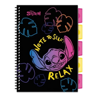 DISNEY KOŁOBRULION B5 (Project book) /100 K. KRATKA - WZÓR 1 -STITCH