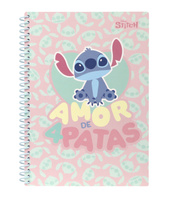 DISNEY FASHION - KOŁOBRULION B5 / 100 K. / PLASTIKOWA SPIRALA / KRATKA