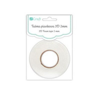 TAŚMA PIANKOWA 3D 2 MM, 0,5 CM X 2,2 M