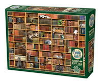 Puzzle 1000 Kocia biblioteka 112232