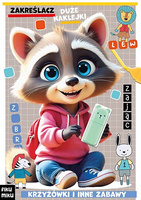 Krzyżówki i inne zabawy. Seria z markerkiem