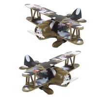 SAMOLOT METALOWY NAPĘD PULL BACK