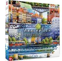 Puzzle 1000 Imagination Tytus Brzozowski Warsaw Bridges Warszawskie mosty