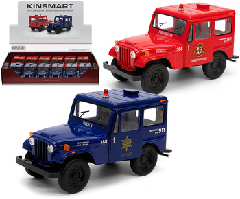 1971 JEEP DJ-5B POLICJA/STRAŻ 1:26