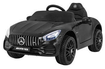 Auto Na Akumulator Mercedes Benz GT Czarny + Pilot + Wolny Start + MP3 LED