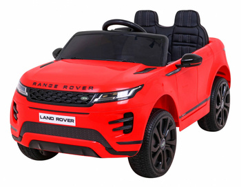 Auto Na Akumulator Range Rover Evoque Czerwony Pilot Wolny Start MP3 LED