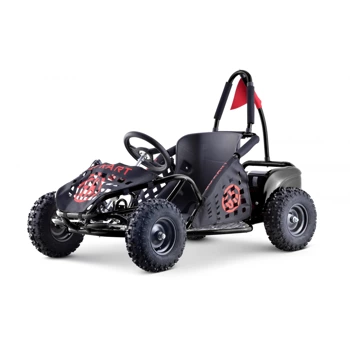 Gokart Na Akumulator Fast Dragon Czarny 30km/h 1000W Regulacja siedzenia