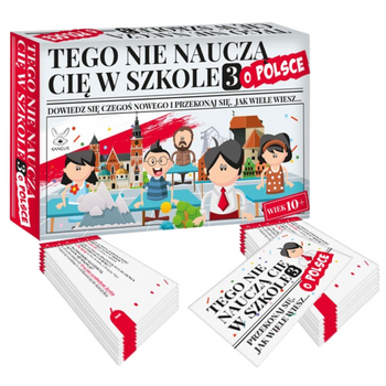 Gra Edukacyjna "Tego Nie Nauczą Cię W Szkole 3 - O Polsce" Quiz Wiedzy