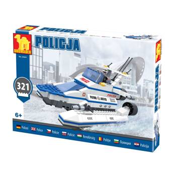 KLOCKI POLICJA-ŁÓDŹ PATROLOWA-