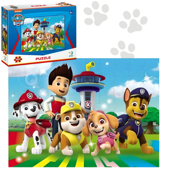 PUZZLE PSI PATROL 60 ELEMENTÓW PAW PATROL KOLOROWA UKŁADANKA DLA DZIECI