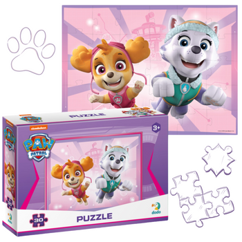 PUZZLE PSI PATROL PAW PATROL 30 ELEMETÓW UKŁADANKA KOLOROWA DLA MALUCHÓW