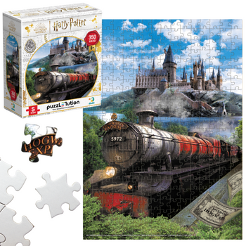 Puzzle "Harry Potter - Hogwarts Express" Układanka 350 Elementów Zestaw