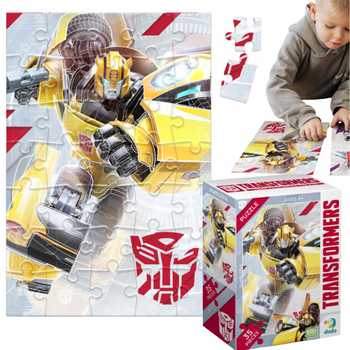 Puzzle Transformers Mini 35 Elementów Do Ułożenia Dla Najmłodszych