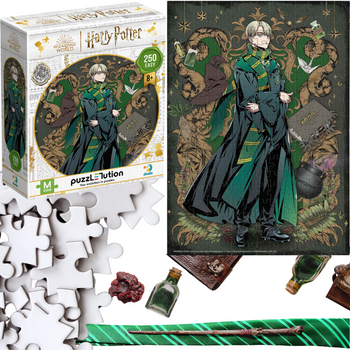 Puzzle Z Motywem "Harry Potter" - "Draco Malfoy" Slytherin 250 Elementów 8+
